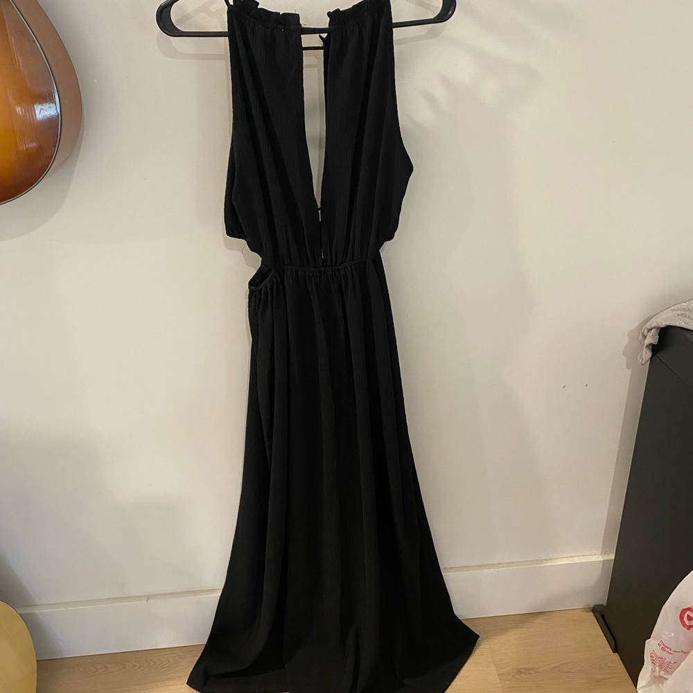 Maternity maxi dress